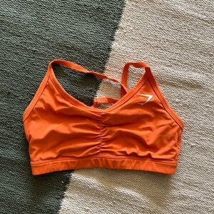 Orange Sports Bra